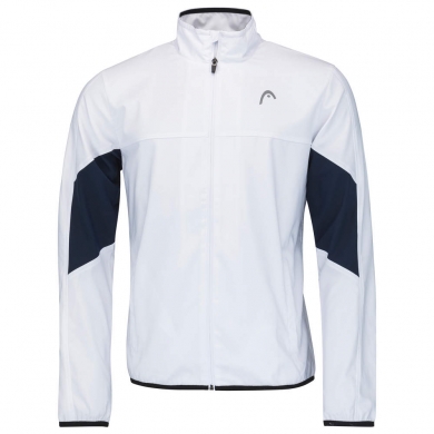 Head Trainingsjacke Tennis Club (modern, sportlich) weiss/dunkelblau Herren