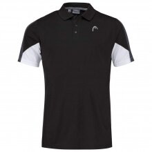 Head Tennis-Polo Club Technical (Moisture Transfer Microfiber Technologie) schwarz Herren