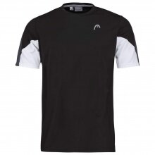 Head Tennis-Tshirt Club Technical (Moisture Transfer Microfiber Technologie) schwarz Herren