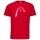 Head Tennis-Tshirt Club Carl rot/weiss Herren