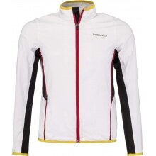 Head Tennisjacke DTB Club weiss/schwarz/gelb Herren