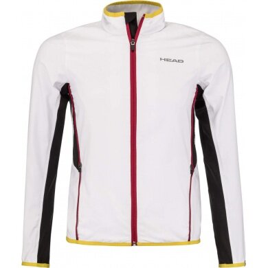 Head Tennisjacke DTB Club weiss/schwarz/gelb Herren