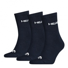 Head Tennissocken Crew Club schwarz Herren - 3 Paar