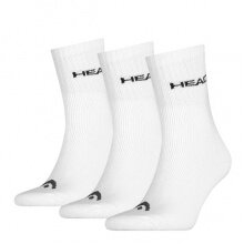 Head Tennissocken Crew Club weiss Herren - 3 Paar