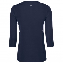 Head Tennis 3/4-Langarmshirt Club Tech dunkelblau Damen