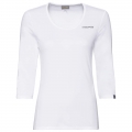 Head Tennis-3/4 Langarmshirt Club Tech weiss/weiss Damen