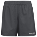 Head Tennishose Short Club (UV-Schutz) kurz anthrazitgrau Damen