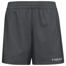 Head Tennishose Short Club (UV-Schutz) kurz anthrazitgrau Damen