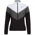 Head Trainingsjacke Tennis Club (modern, sportlich) schwarz/weiss Damen