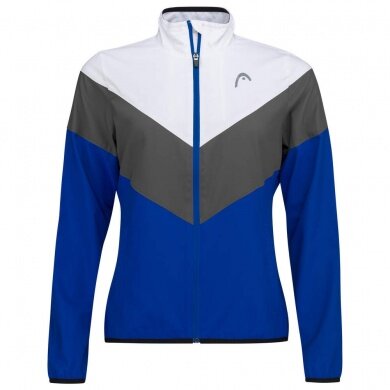 Head Trainingsjacke Tennis Club (modern, sportlich) royalblau/weiss Damen