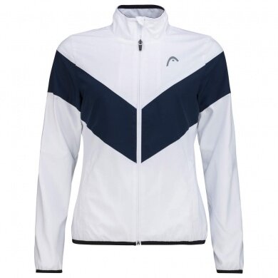 Head Trainingsjacke Tennis Club (modern, sportlich) weiss/dunkelblau Damen