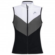 Head Tennisweste Club Vest (kühlendend, schnelltrocknend) schwarz Damen