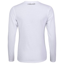 Head Tennis-Langarmshirt Club Linda (Baumwollmix) weiss Damen