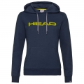 Head Kapuzenpullover Hoodie Club Rosie dunkelblau/gelb Damen