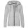 Head Kapuzenjacke (Hoodie) Club Greta grau meliert/schwarz Damen