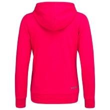 Head Kapuzenjacke (Hoodie) Club Greta (Baumwollmix) magenta Damen