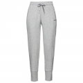 Head Tennishose Pant Club Rosie lang graumeliert/schwarz Damen