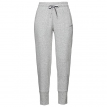 Head Tennishose Pant Club Rosie lang graumeliert/schwarz Damen