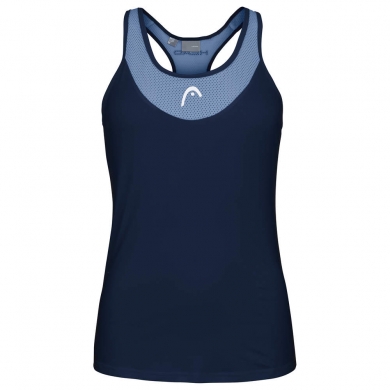 Head Tennis-Tank Top Tenley dunkelblau/hellblau Damen