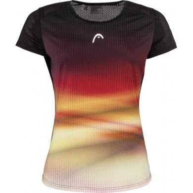 Head Tennis-Shirt DTB Sammy schwarz/bunt Damen