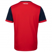 Head Tennis-Tshirt Davies rot Jungen