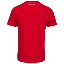 Head Tennis-Tshirt Club Colin (Baumwollmix) rot Jungen