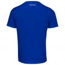 Head Tennis-Tshirt Club Colin (Baumwollmix) royalblau Jungen