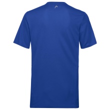 Head Tennis-Tshirt Club Technical royalblau Jungen