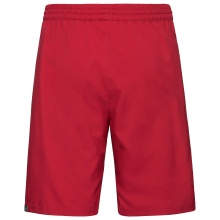 Head Tennishose Bermuda Club (UV-Schutz) kurz rot Jungen