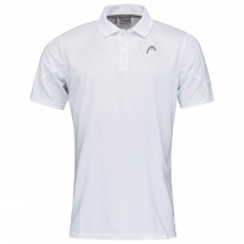 Head Tennis-Polo Club Technical (Moisture Transfer Microfiber Technologie) weiss/weiss Herren