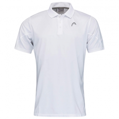 Head Tennis-Polo Club Technical (Moisture Transfer Microfiber Technologie) weiss/weiss Herren