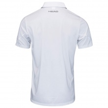 Head Tennis-Polo Club Technical (Moisture Transfer Microfiber Technologie) weiss/weiss Herren