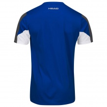 Head Tennis-Tshirt Club Technical (Moisture Transfer Microfiber Technologie) royalblau Herren