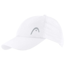 Head Cap Tennis Pro Player Kids (UV-Schutz, Klettverschluss) weiss