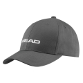 Head Cap Tennis Promotion (Baumwolle) anthrazitgrau