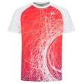 Head Tennis-Tshirt Performance MC Paris weiss/rot Herren