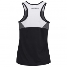 Head Tennis-Tank Top Club (Racer Back, modern) dunkelblau/weiss Mädchen