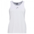 Head Tennis-Tank Top Club (Racer Back, modern) weiss/weiss Mädchen