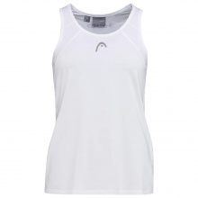 Head Tennis-Tank Top Club (Racer Back, modern) weiss/weiss Mädchen