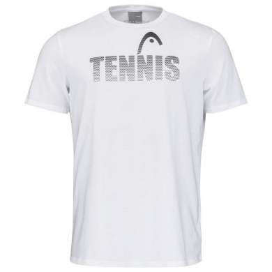 Head Tennis-Tshirt Club Colin (Baumwollmix) weiss Herren