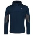 Head Kapuzenpullover Hoodie mit Kapuze Club Tech Half-Zip dunkelblau Herren