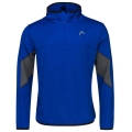 Head Kapuzenpullover Hoodie mit Kapuze Club Tech Half-Zip royalblau Herren