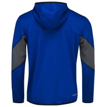 Head Kapuzenpullover Hoodie mit Kapuze Club Tech Half-Zip royalblau Herren