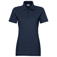 Head Freizeit-Polo (100% Baumwolle) dunkelblau Damen