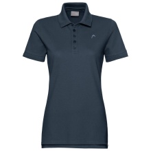 Head Freizeit-Polo (100% Baumwolle) navyblau Damen