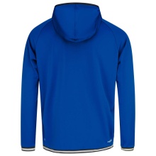 Head Kapuzenpullover Hoodie mit Kapuze Topspin 2023 (100% Polyester) royalblau/türkis Jungen