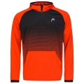 Head Kapuzenpullover Hoodie mit Kapuze Vision Topspin orange Kinder