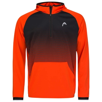 Head Kapuzenpullover Hoodie mit Kapuze Vision Topspin orange Kinder