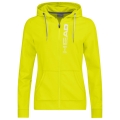 Head Kapuzenjacke (Hoodie) Club Greta (Baumwollmix) gelb Damen