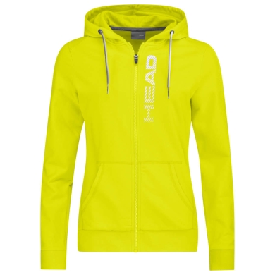 Head Kapuzenjacke (Hoodie) Club Greta (Baumwollmix) gelb Damen